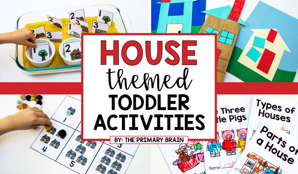 House Themed Toddler School Lessons