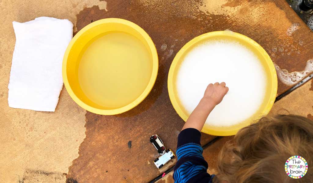 Cars Sensory Bin