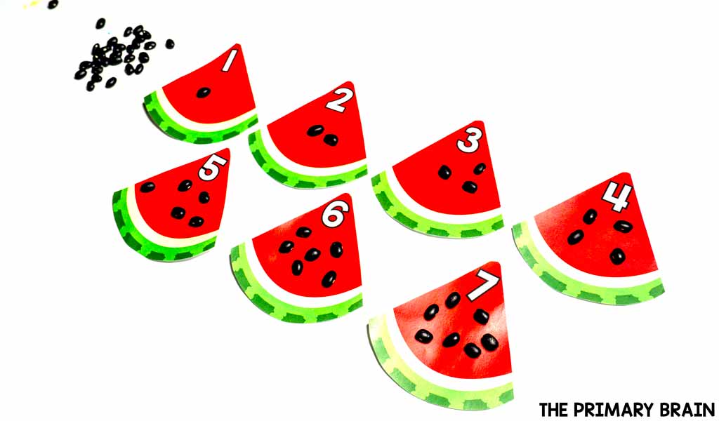 Watermelon Themed Toddler School Lessons | The Primary Brain