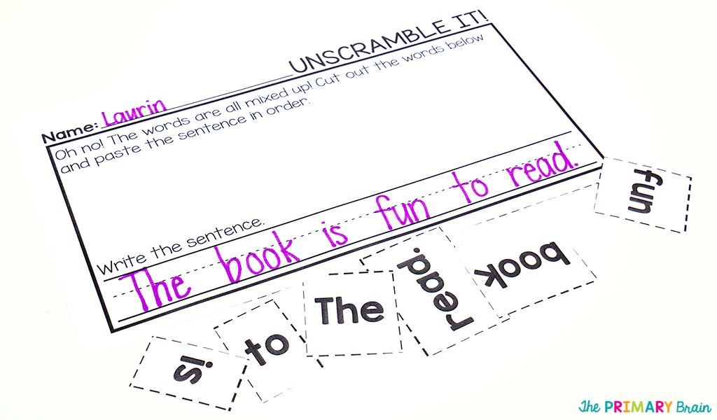 Unscrambled words of food worksheet | Unscramble words, Reading  comprehension test, Words