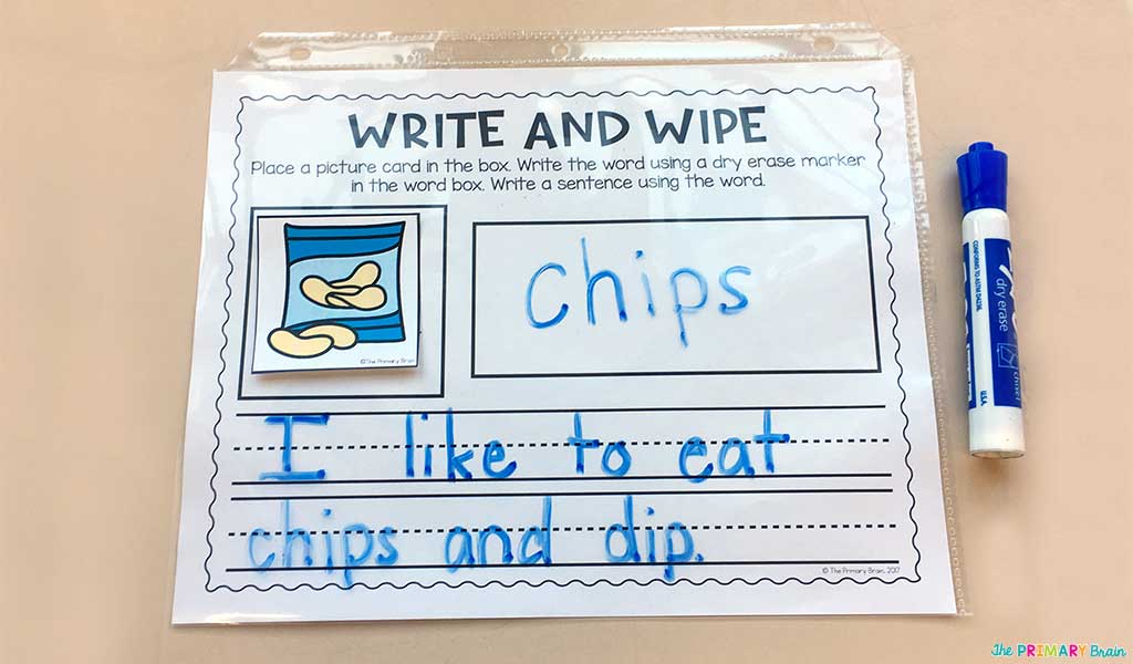 Blends and Digraphs Workmat