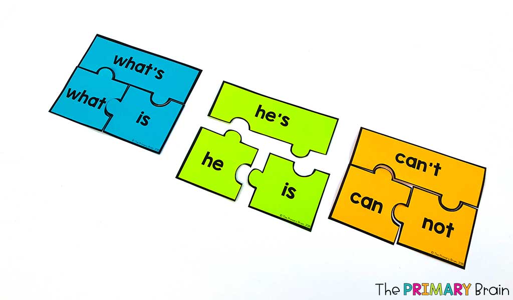 Contractions Puzzles