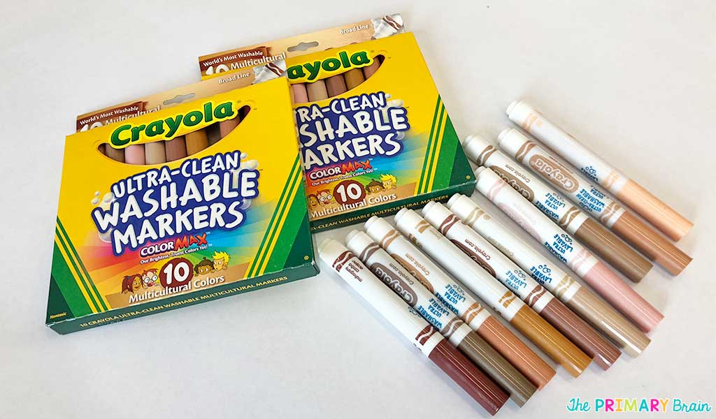 CRAYOLA MARKERS: MULTICULTURAL ULTRA-CLEAN WASHABLE