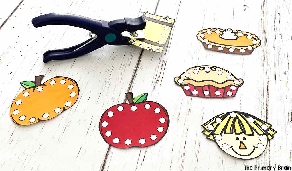 12 Fun Hole Punch Fine Motor Activities