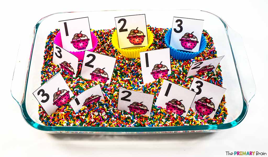 Ice Cream Number Sort