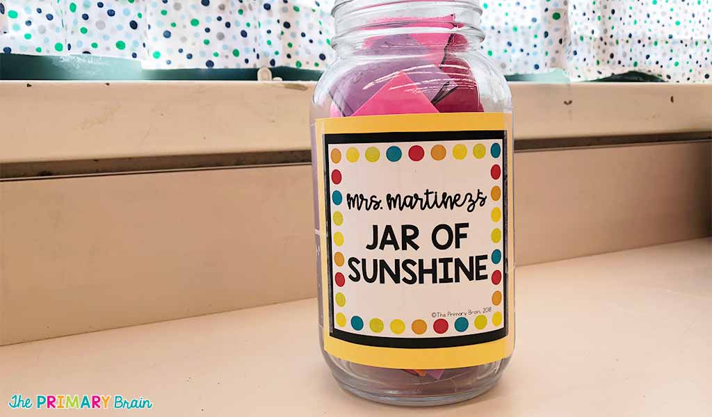 Jar of Sunshine FREEBIE!