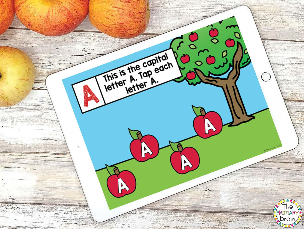 Letter A Boom Cards