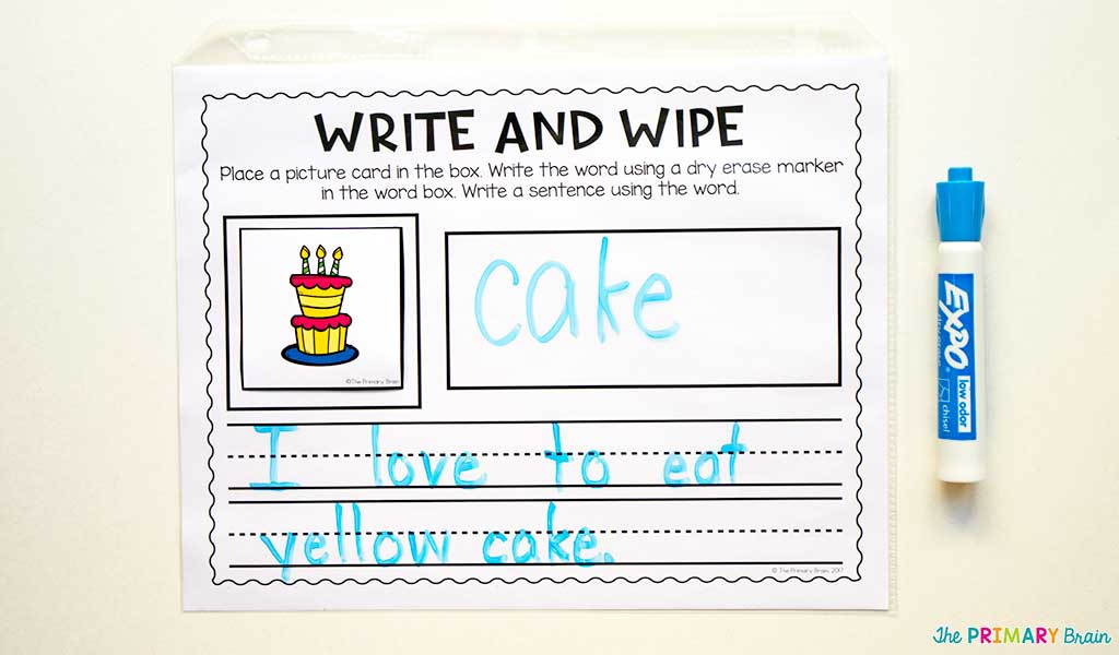 Write and Wipe