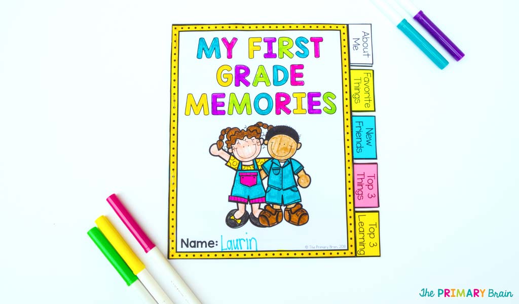 Celebrate the End of School with a Memory Book