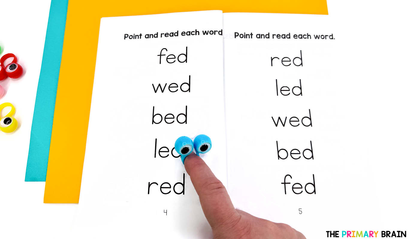 Phonics Skills Book Reading Words