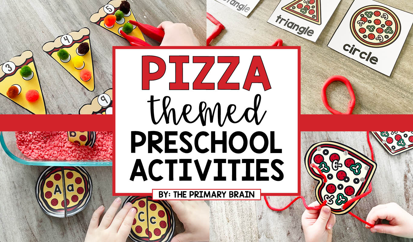 Pizza Themed Activities for Preschoolers