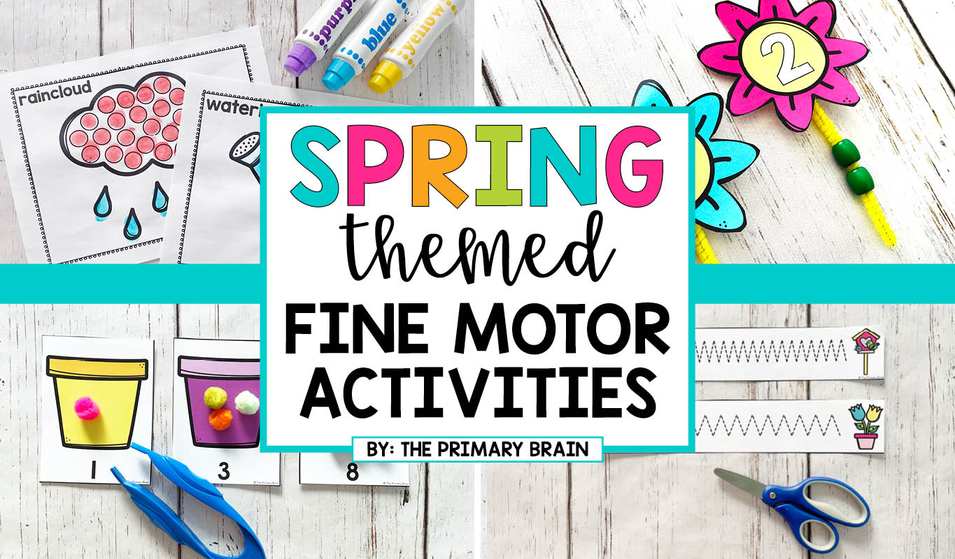 Fine Motor Activities for Spring