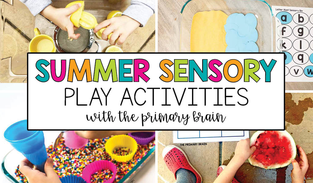 Summer Themed Sensory Play