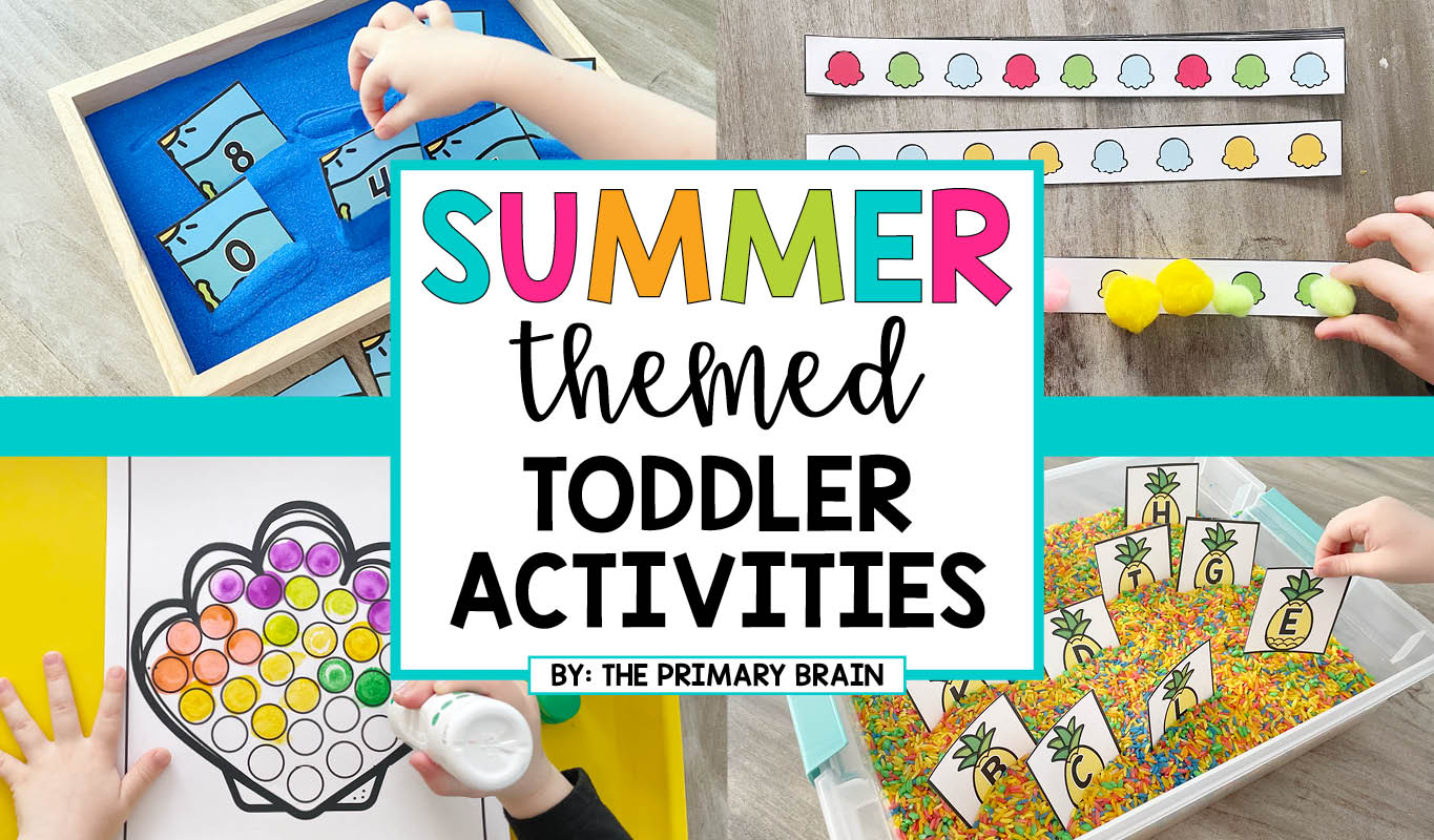 Summer Learning Activities For Toddlers