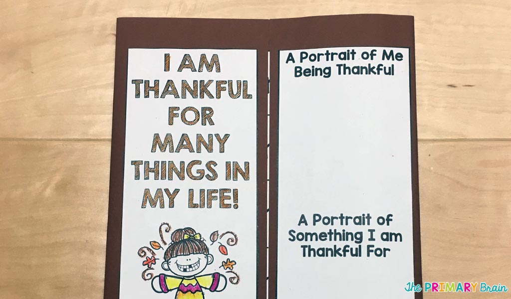 Thankfulness Lapbook