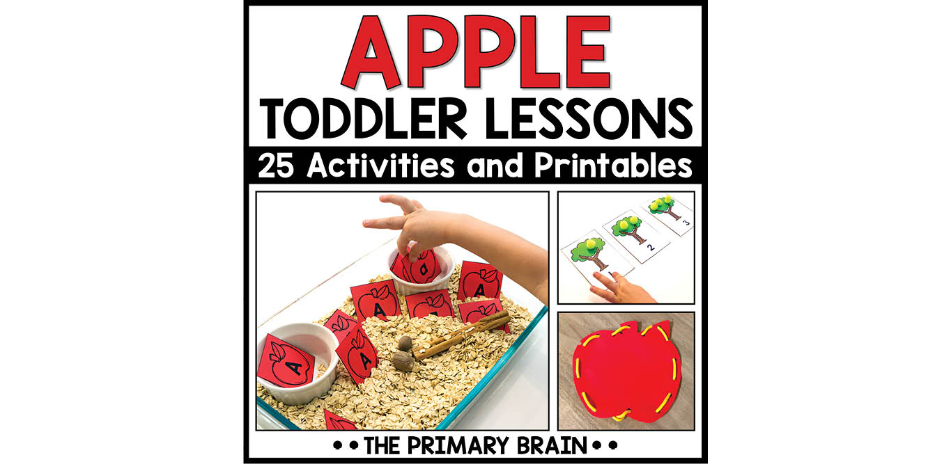 Apple Toddler Activities Unit