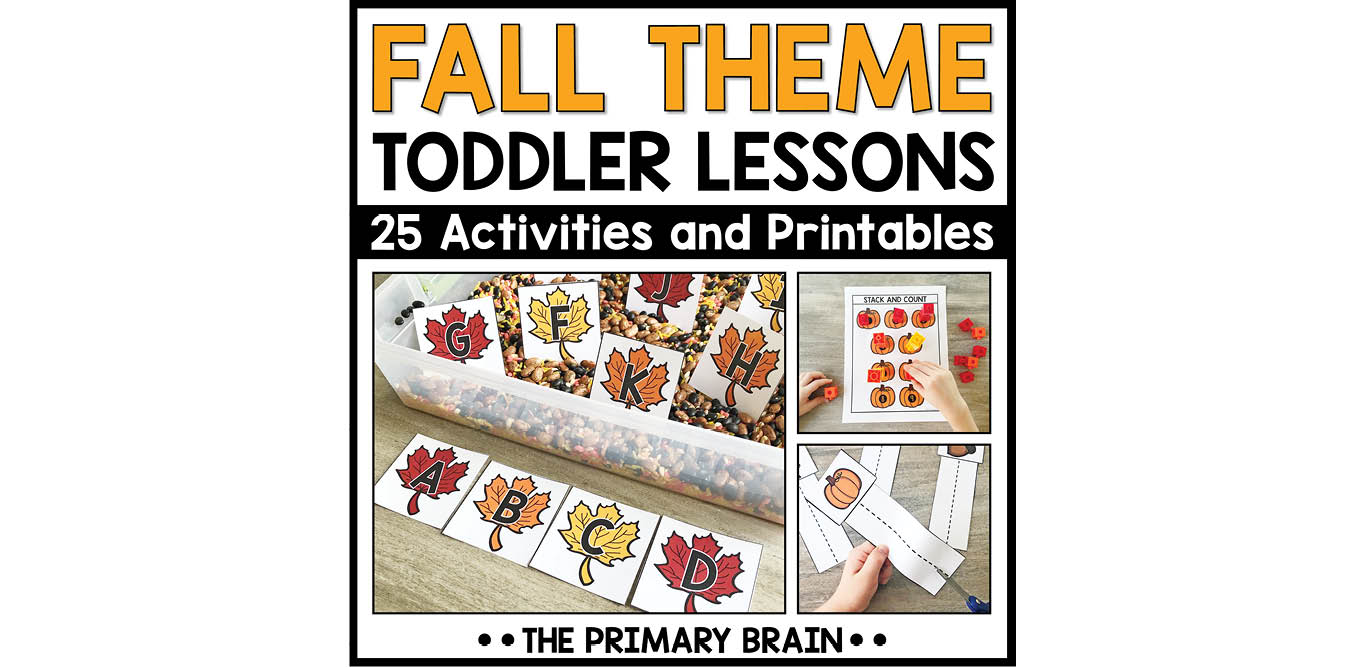 Fall Toddler Activities Unit