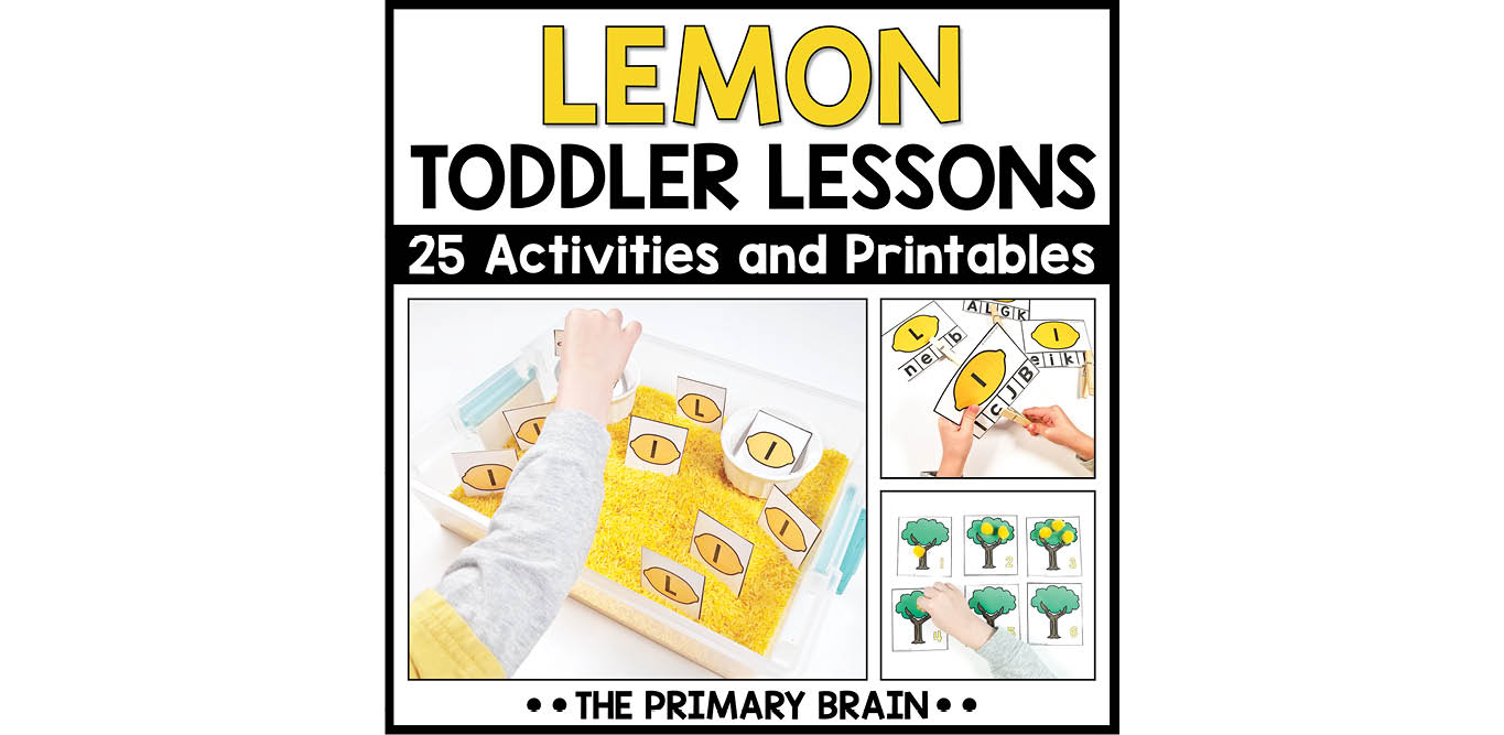 Lemon Toddler Activities Unit