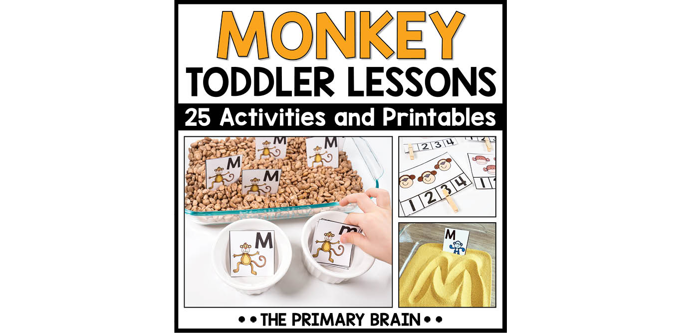 Monkey Toddler Activities Unit