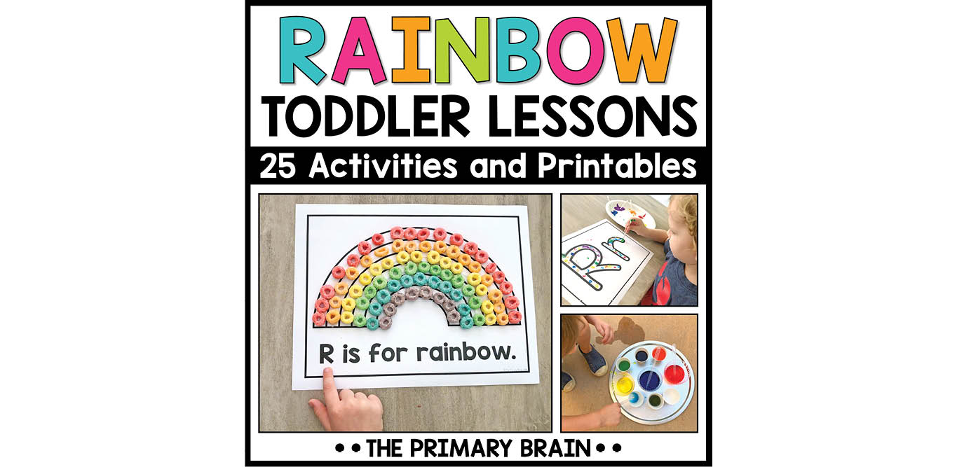 Rainbow Toddler Activities Unit