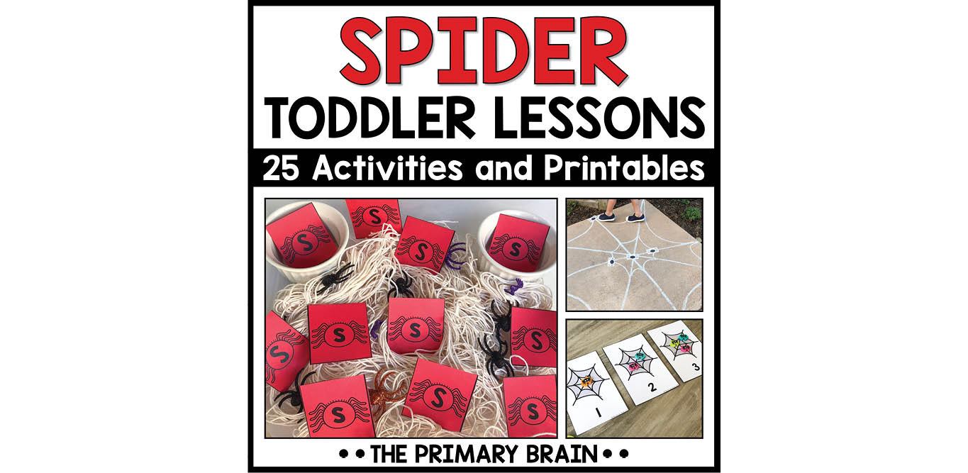 Spider Toddler Activities Unit