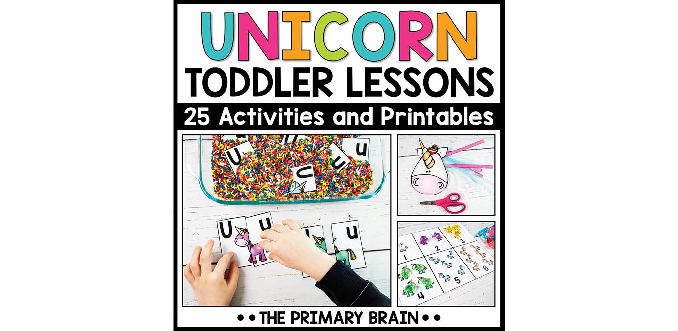 Unicorn Toddler Activities Unit