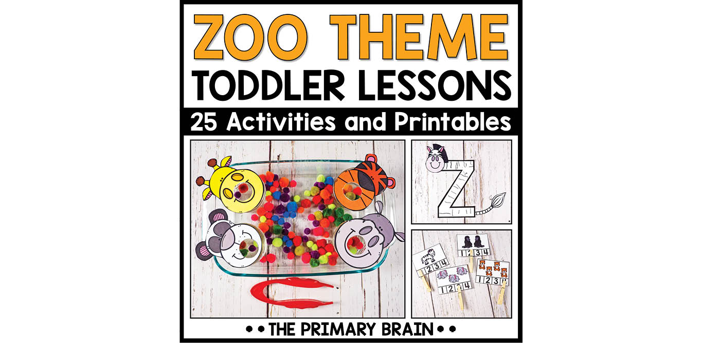 Zoo Toddler Activities Unit