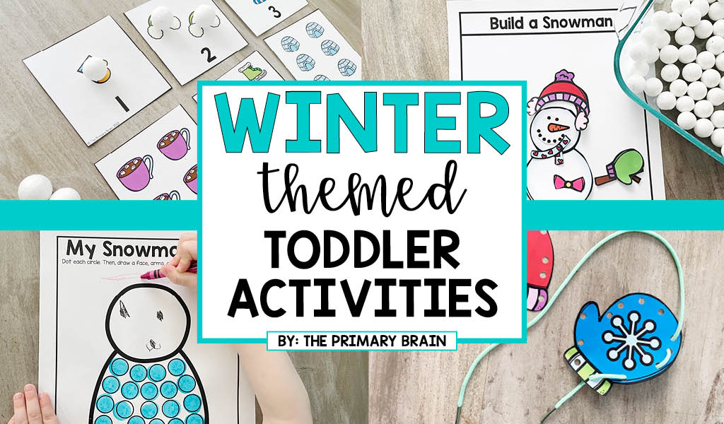 Winter Themed Toddler School Lessons